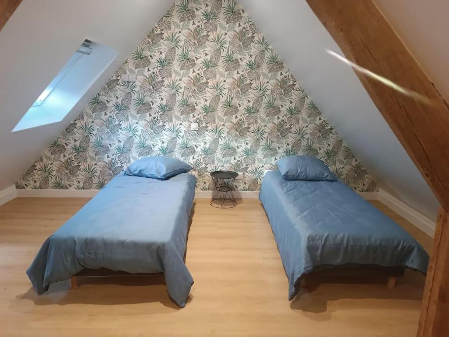 Вілла Les Deux Pieds Sous La Couette Сент-Обен-сюр-Мер Екстер'єр фото